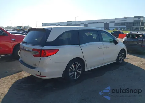 2018 Honda Odyssey Elite from USA, damaged, VIN 5FNRL6H98JB042262